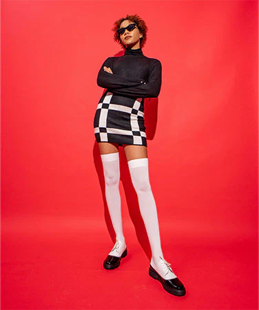 Arctic Thigh High Stockings - Image 8