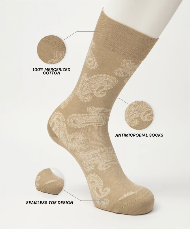 Beige Paisley - Image 3