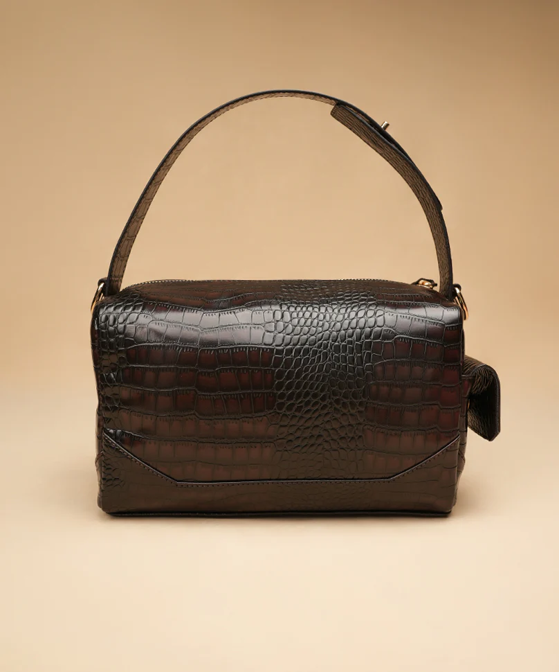 Bonbon Croco - Brown - Image 7