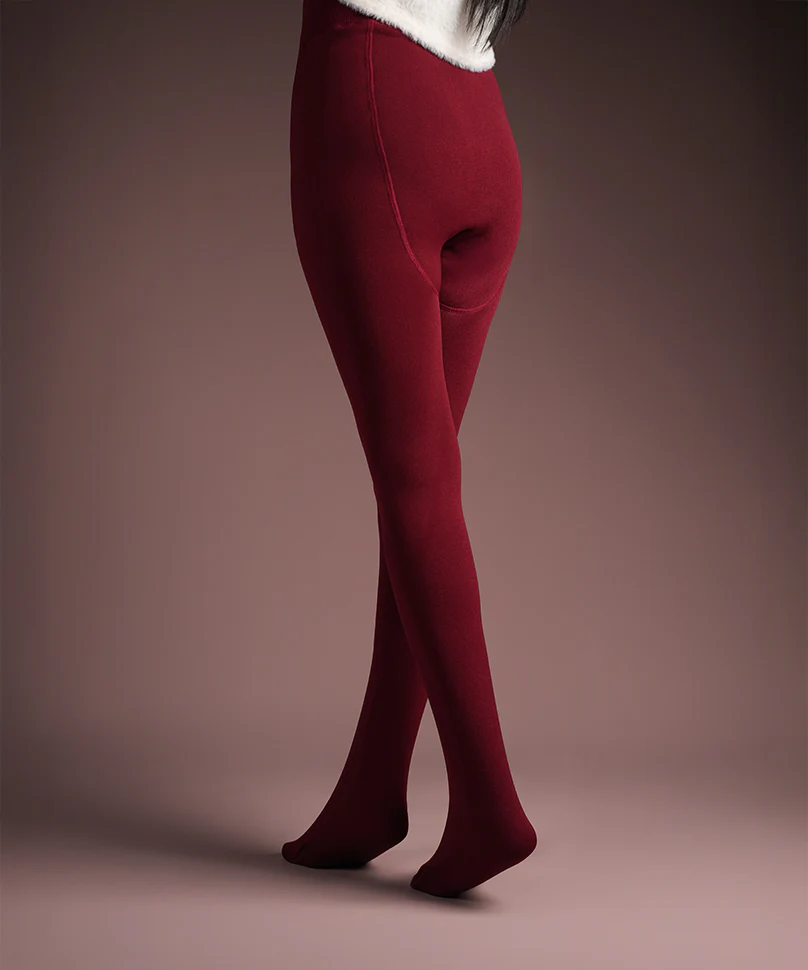 Bordeaux Fur Stockings - Image 6