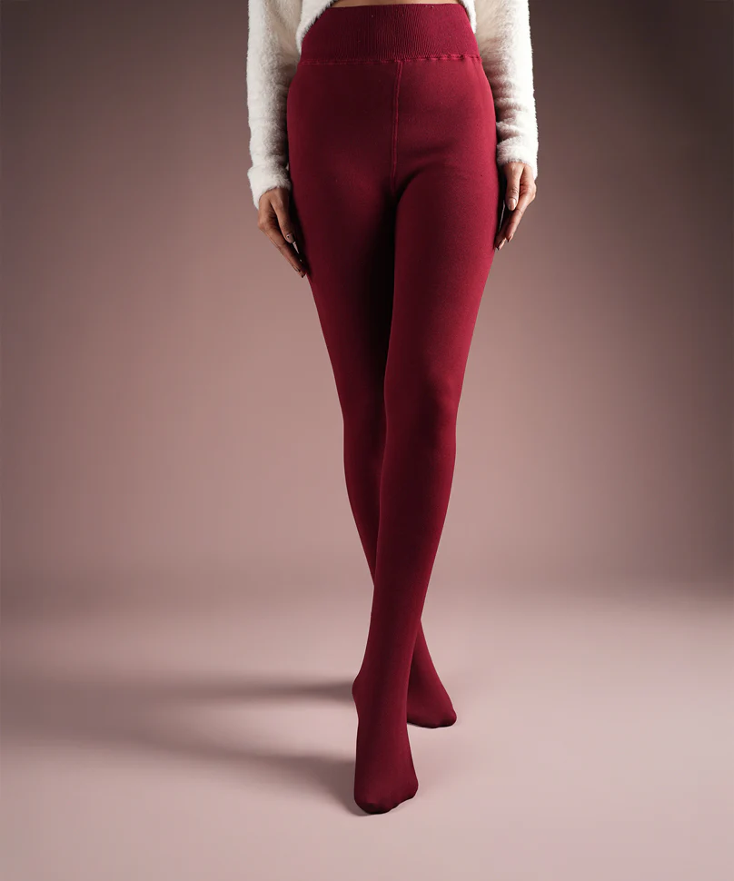 Bordeaux Fur Stockings - Image 7