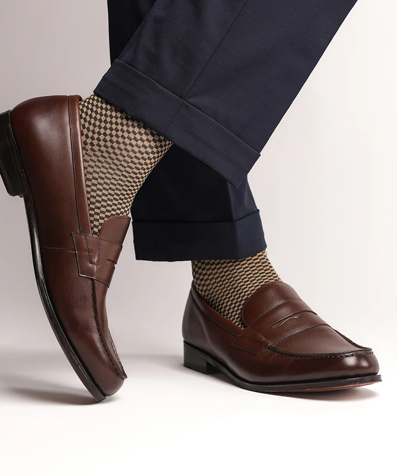 Brown Check - Image 3