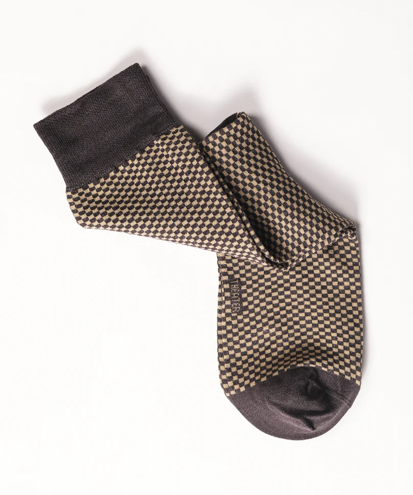 Brown Check - Image 5