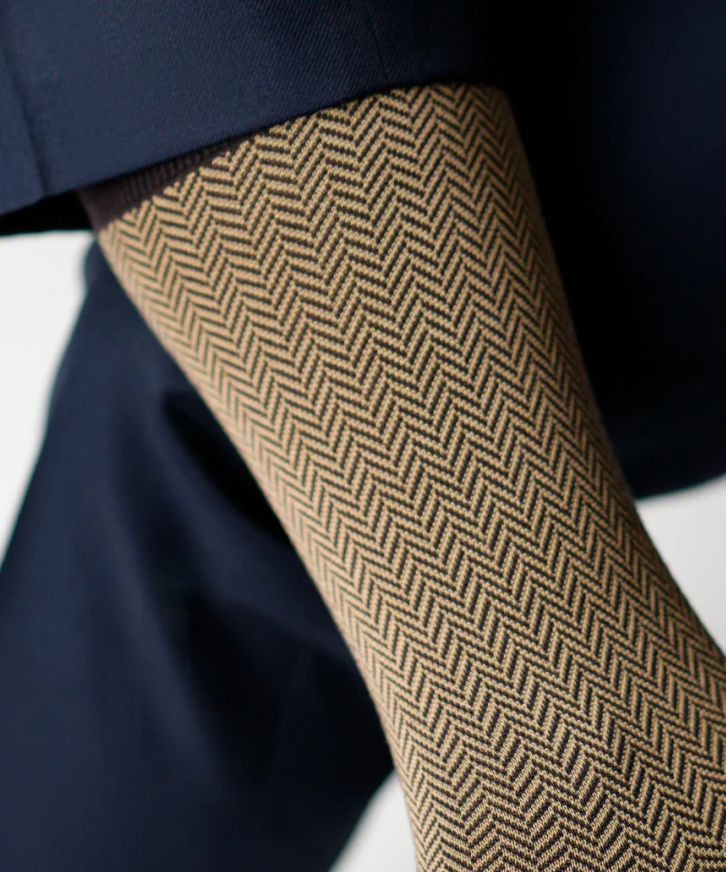 Brown Herringbone - Image 3