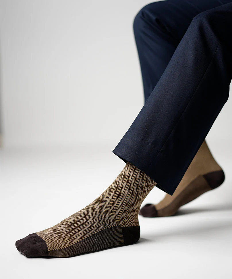 Brown Herringbone - Image 4