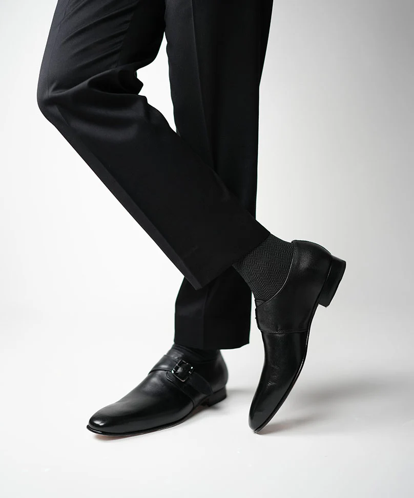 Dark Grey Herringbone - Image 5