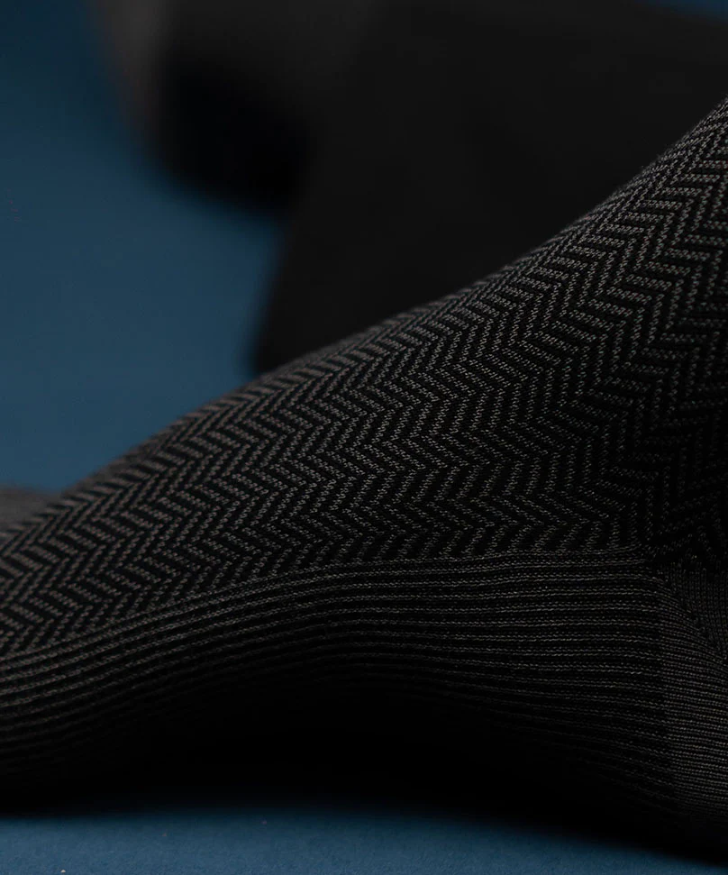 Dark Grey Herringbone - Image 6