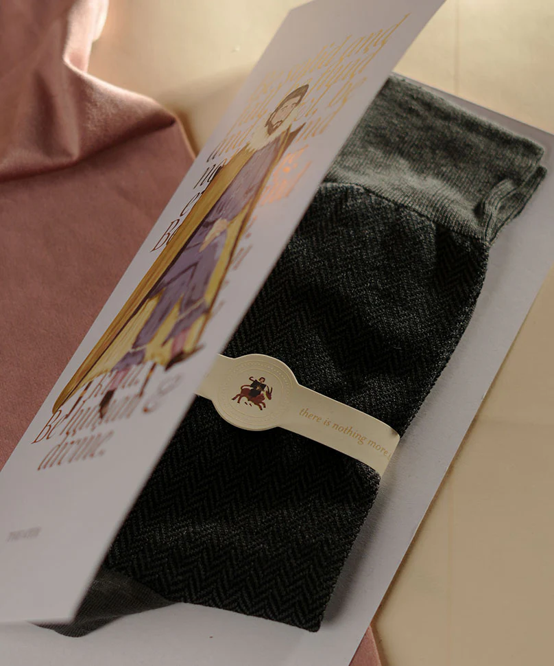 Dark Grey Herringbone - Image 7