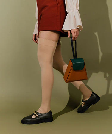 Dune Thigh High Stockings - Image 5