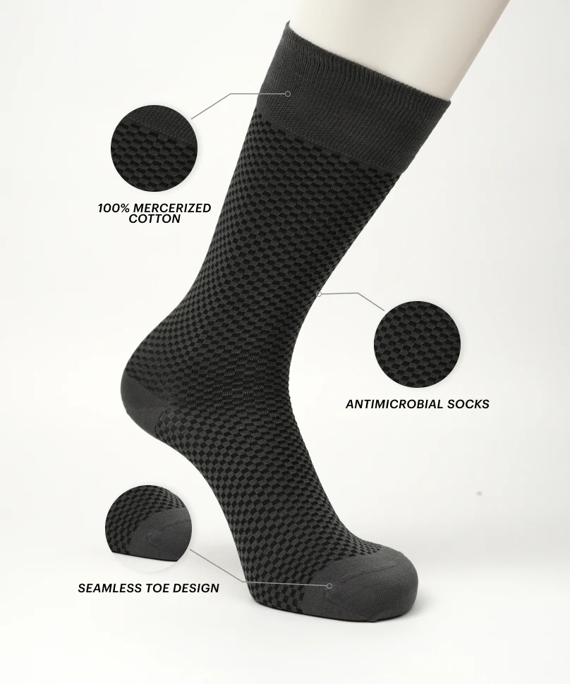 Grey Check - Image 4