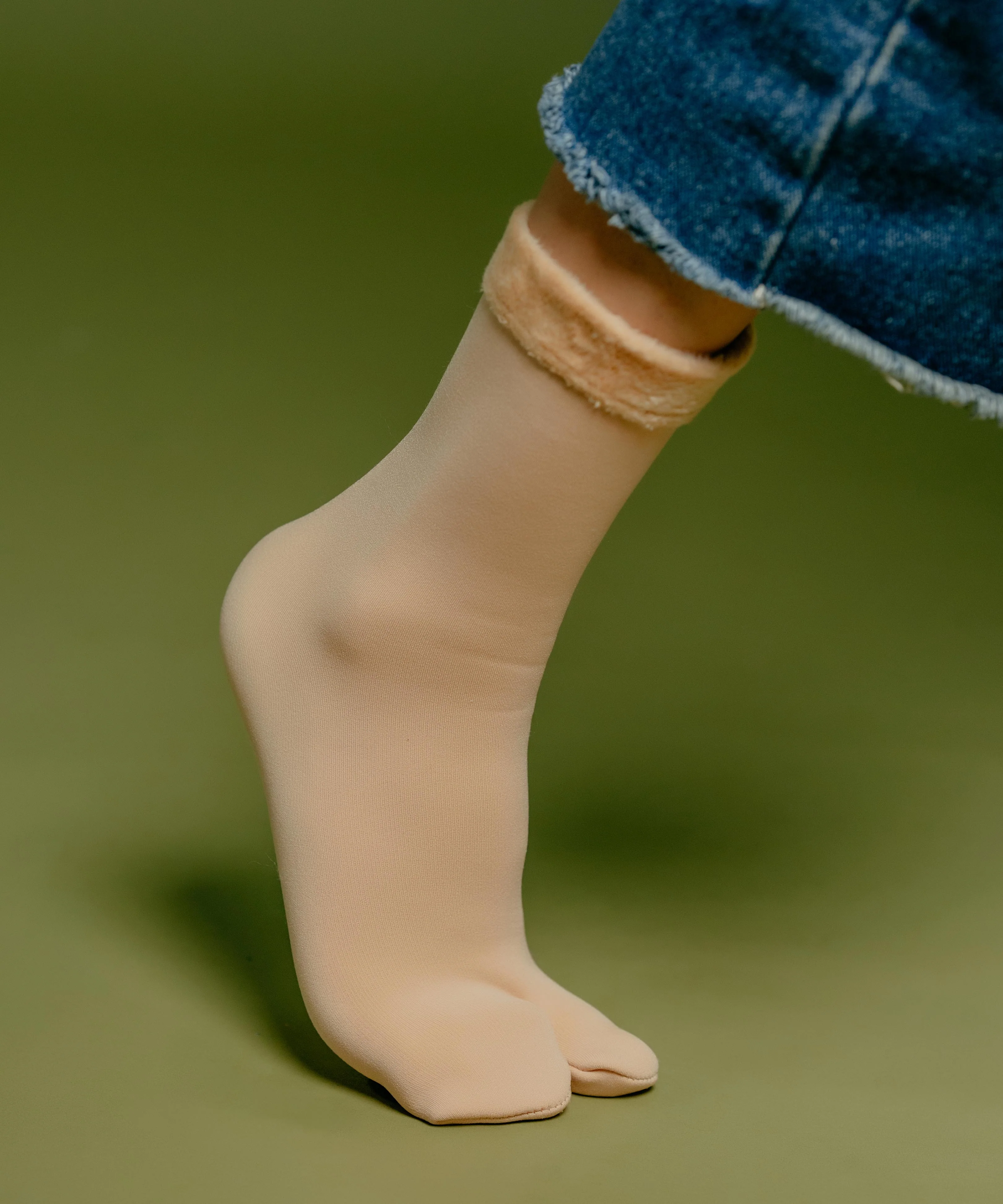 Haystack Toe Fur Socks - Image 5