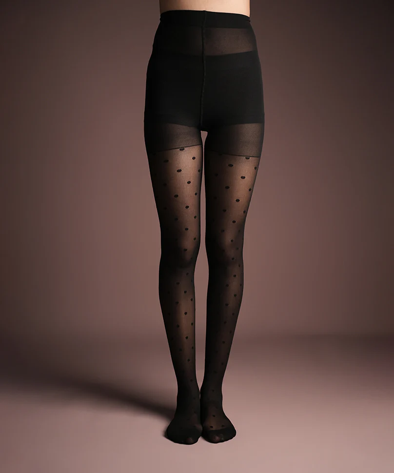 Polka Moyenne Sheer Stockings - Image 5