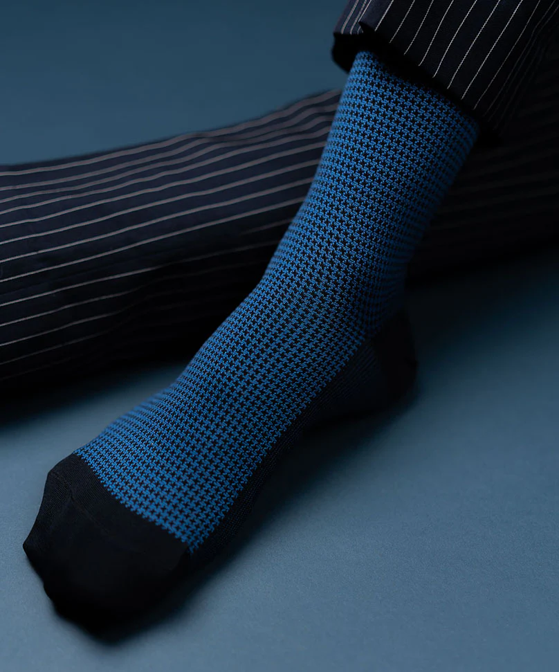 Royal Blue Houndstooth - Image 5